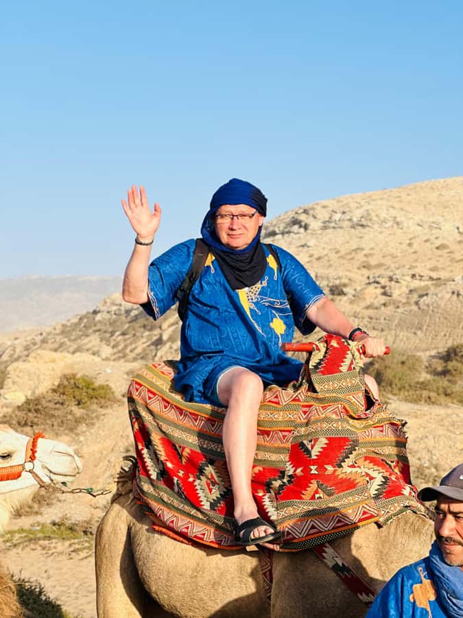 Agadir/Taghazout: Sunset Camel Ride with BBQ and Music Show - A gentle camel ride through Tamri’s banana groves