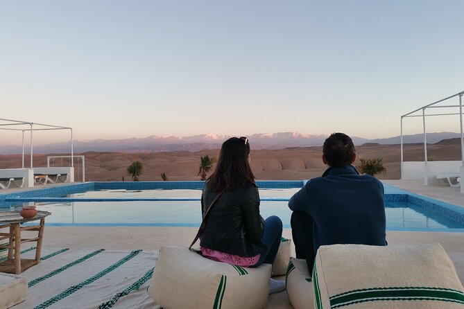 Agafay Desert Camel Ride from Marrakech with Dinner & Live Music - Leaving Marrakech for Agafay at 4 pm