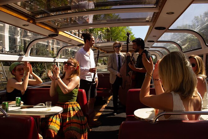Amsterdam Jazz Canal Cruise with live music - Jazz with Amsterdam’s canal houses as the backdrop