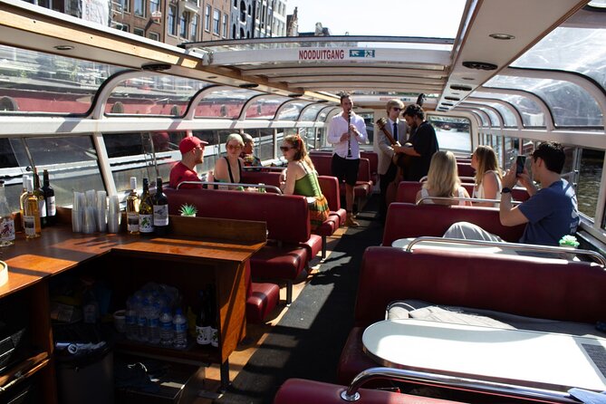 Amsterdam Jazz Canal Cruise with live music - Weather can make or break the ride