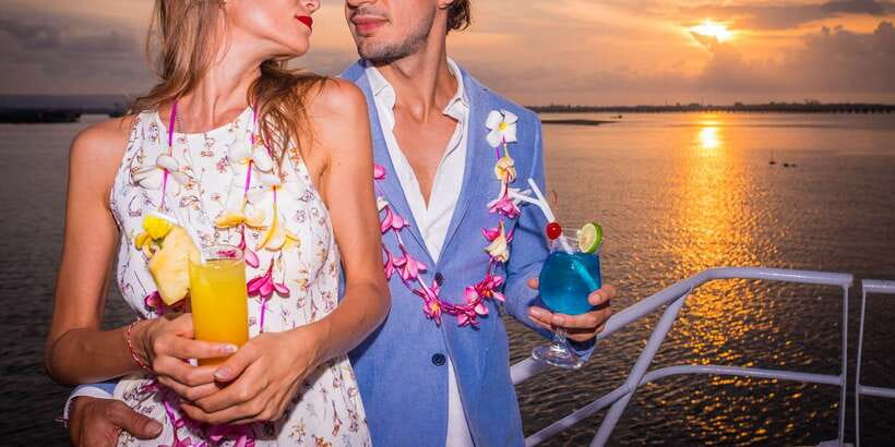 Bali/Benoa: Sunset Dinner Cruise with Show and Live Music - Setting out from Benoa Harbor