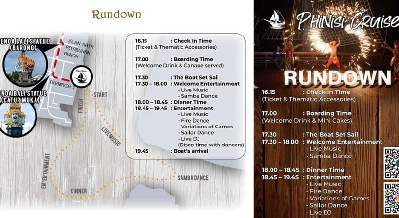 Bali Phinisi Cruise: Sunset Dinner with Live Music & Buffet - Live music, games, and dance shows