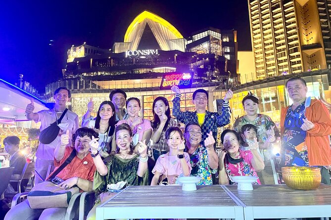Bangkok Dinner Cruise with Intl Buffet, Live Music & Hotel Pickup - Starting at ICONSIAM around 5:30 pm