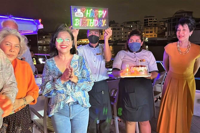 Bangkok Dinner Cruise with Intl Buffet, Live Music & Hotel Pickup - A buffet built for an easy evening