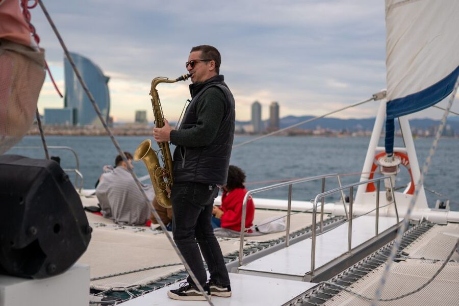 Barcelona: Catamaran Cruise with optional Live Jazz Music - Booking and Practical Details