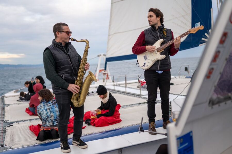 Barcelona: Catamaran Cruise with optional Live Jazz Music - Choosing the Live Jazz Option
