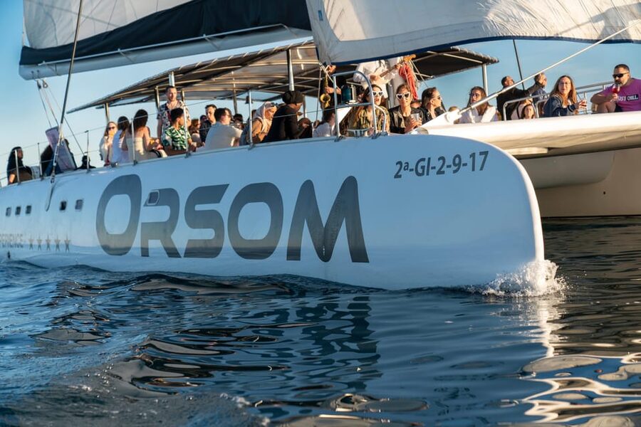 Barcelona: Catamaran Cruise with optional Live Jazz Music - The First View of Barcelona from the Water