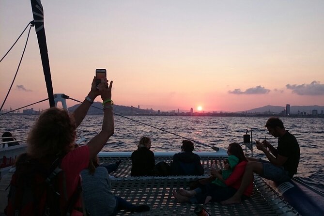 Barcelona Sunset Live Jazz Music Cruise - Drinks, snacks, and the evening mood