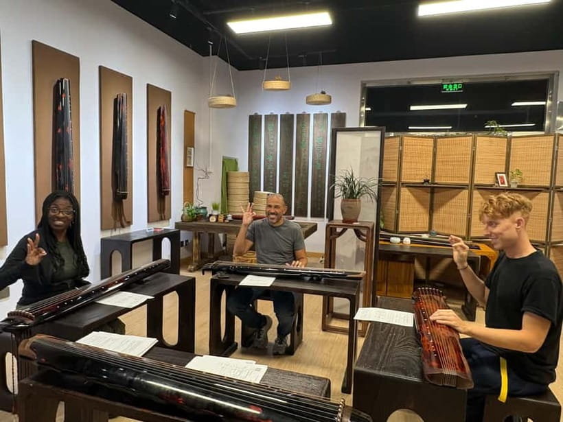 Beijing Culture Event: Tea Ceremony, Music Show, Calligraphy - Tea ceremony with porcelain and the Six-Step method