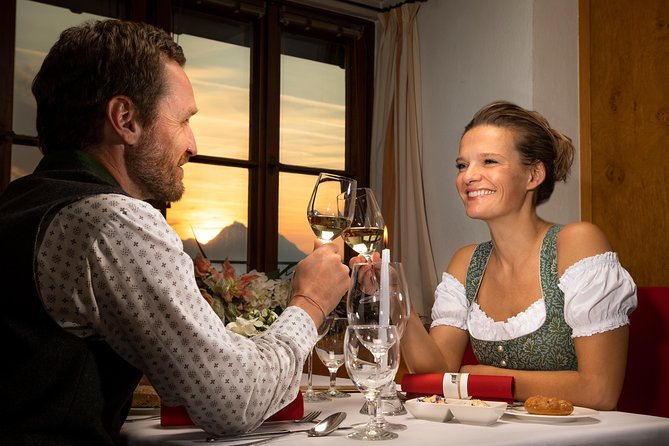 Best of Mozart Concert and Dinner or VIP Dinner at Fortress Hohensalzburg - Reaching Hohensalzburg Fortress after sunset