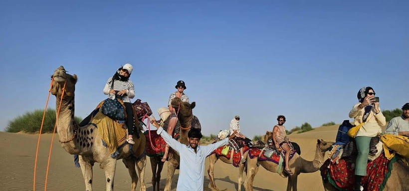 Blissful Half Day Sunset Camel Safari with Musical Evening - The guides and level of service