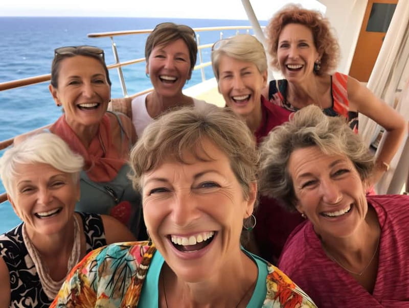 Bonn: Seniors' cruise with live music on the MS Moby Dick - Coffee, cake, and the real value of the $34 price