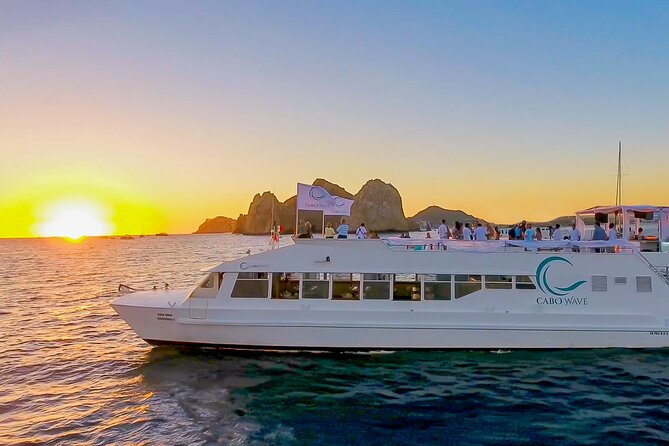 Cabo Sunset Dinner Cruise with Live Music & Open Bar on Cabo Wave - What the two-hour schedule feels like