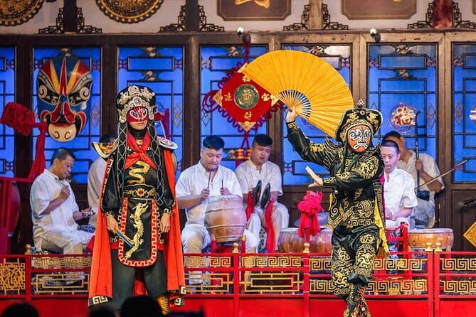 Chengdu Signature Opera Face Changing and Tea - How the timing works for your evening