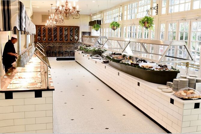 Court of Two Sisters Live Jazz Brunch Buffet with Mimosa - Hot dishes that range from Creole classics to breakfast standards