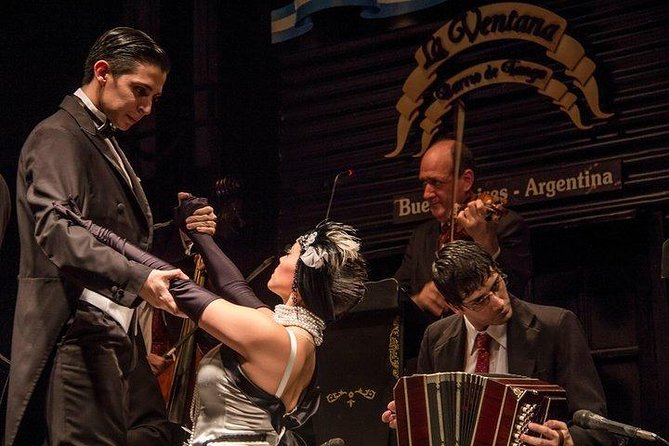 Entrance Ticket to La Ventana Tango Show with Optional Dinner - A tango evening in San Telmo