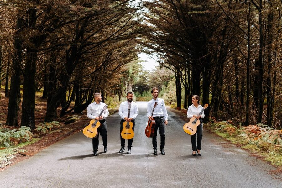 Funchal: Funchal Guitar Quartet in Concert - The church setting changes the mood