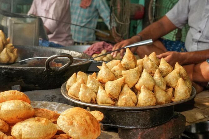 Ganga Arati with Street Food Tour of Banaras - Tamatar chaat and the mix of familiar foods