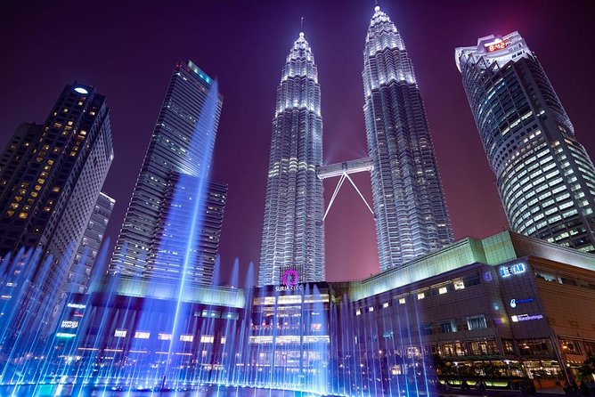 Glittering Night at Lake Symphony, River of Life & Saloma Bridge - Chinatown after dark: food, bargaining, and a quick start