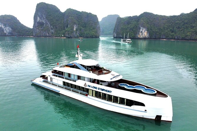 Ha Long Symphony Cruise Luxury Day Tour from Harbor with Pick up - Key points to know before booking