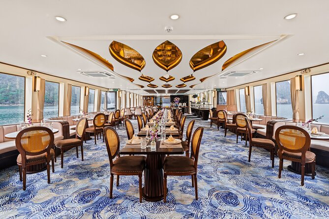 Ha Long Symphony Cruise Luxury Day Tour from Harbor with Pick up - What the $75 price really covers