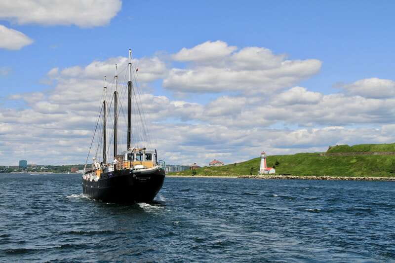 Halifax: Tall Ship Harbor Sailing Cruise with Live Music - Halifax Harbour from the Deck of the Silva