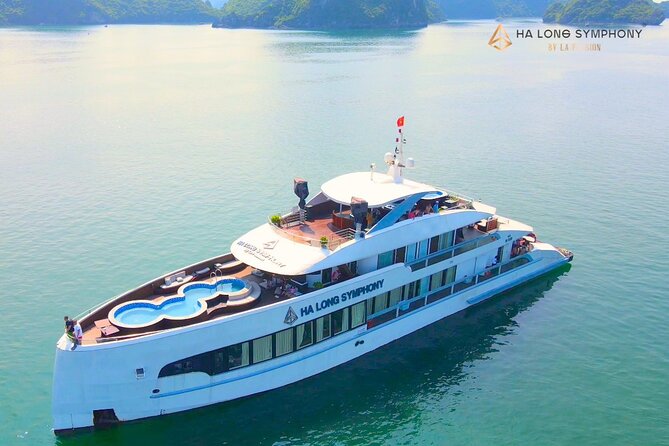 Hanoi to Ha Long Symphony Cruise with Limousine and Local Lunch - Boarding the Halong Symphony Cruise