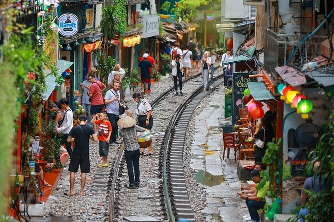 Hanoi Vespa After Dark Street food + Train Street+ Live Music - The Opera House and Hanoi’s French Quarter