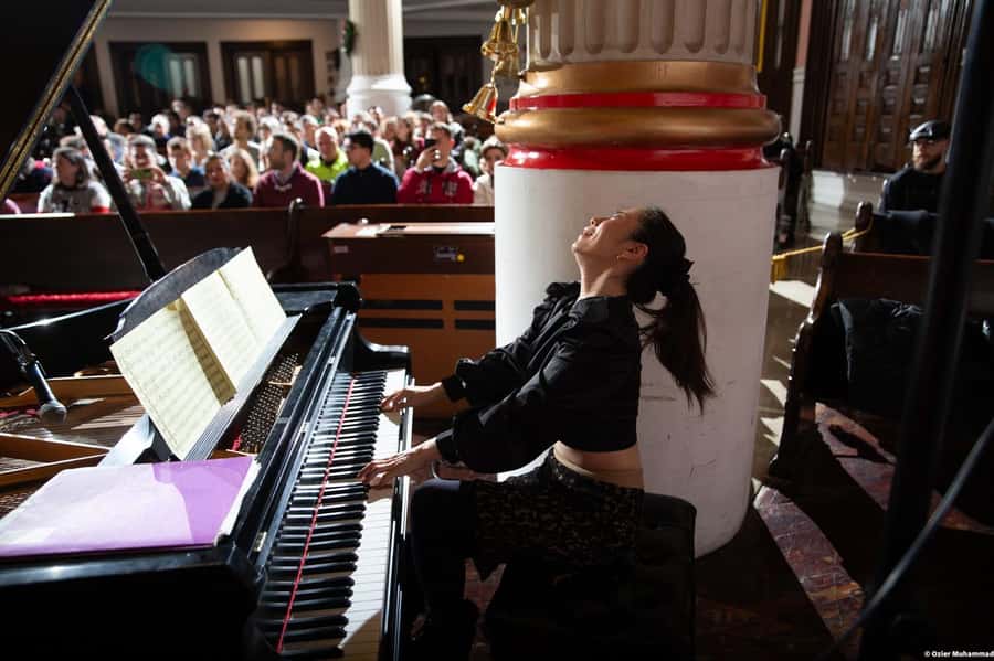 Harlem Jazz Series Concert Ticket - A church setting gives the concert its character