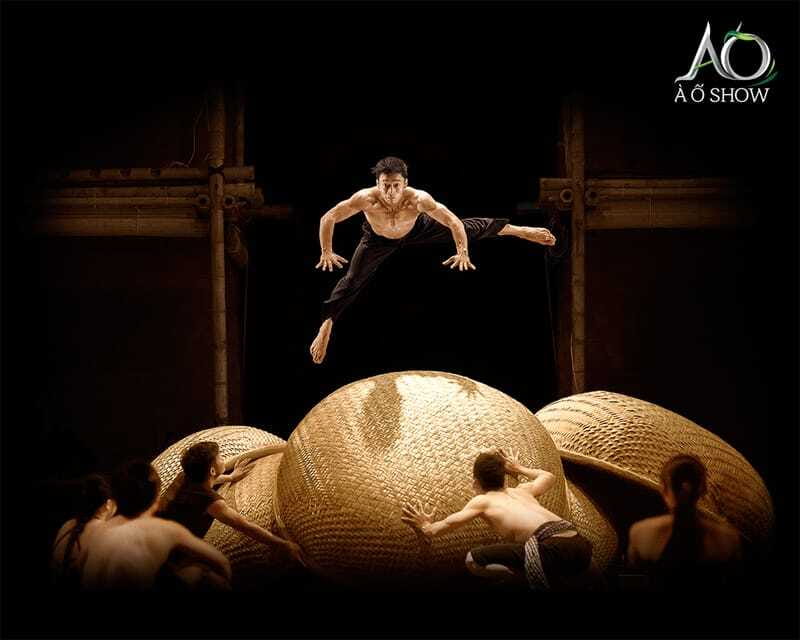 Ho Chi Minh: A O Show Bamboo Circus at Saigon Opera House - Bamboo acrobatics that require real control