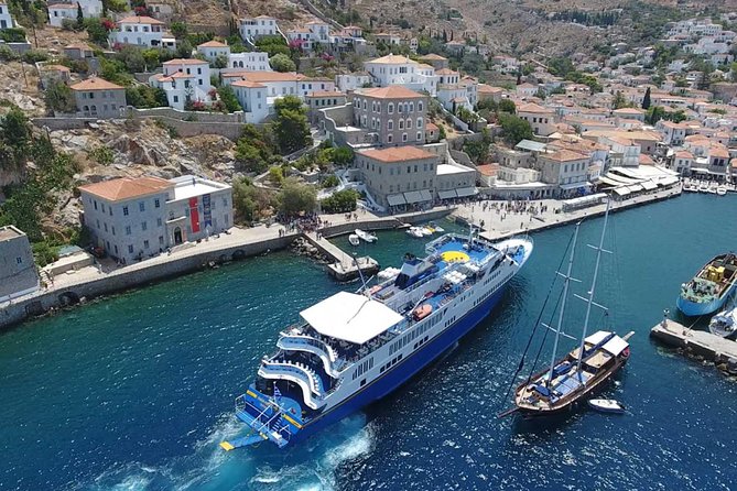 Hydra-Poros-Aegina Islands One Day Cruise With Live Music Dancing & Buffet Lunch - Three islands in one very long Greek day