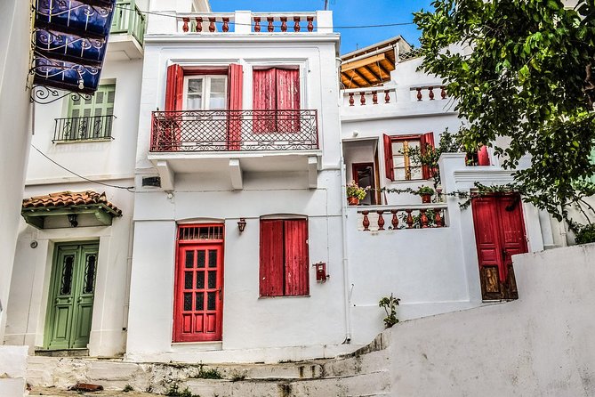 Hydra-Poros-Aegina Islands One Day Cruise With Live Music Dancing & Buffet Lunch - Poros: pretty, pine-covered, and much too brief