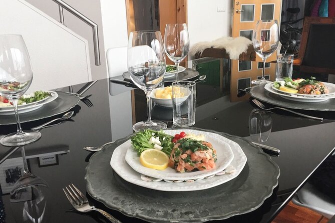 Icelandic Cooking Class in Downtown Reykjavik with Musical Hosts - A relaxed meal with room for conversation