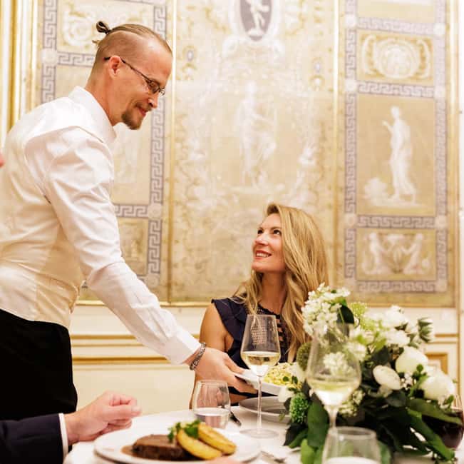 Imperial Gala Concert at Palais Auersperg - The dinner-first schedule at 6:15 pm