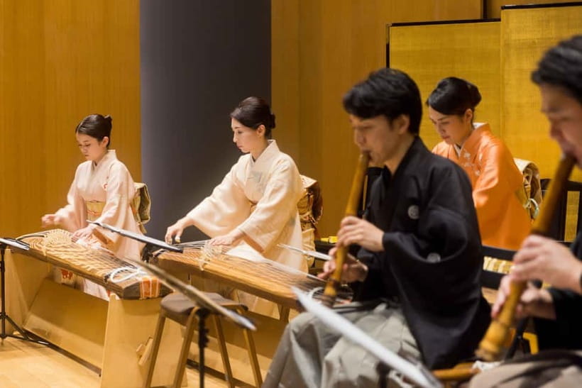 Japanese Traditional Music Show in Tokyo - Four Japanese instruments, one compact Tokyo concert