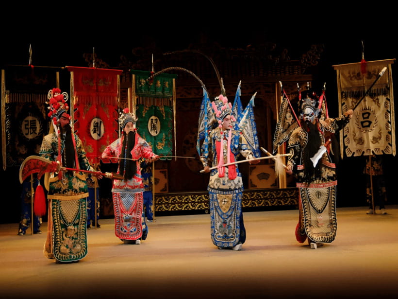 Jinjiang Theater:Eight-Face Changing-Legendary Sichuan Opera - A Tea Stop Beside Jinjiang Theater