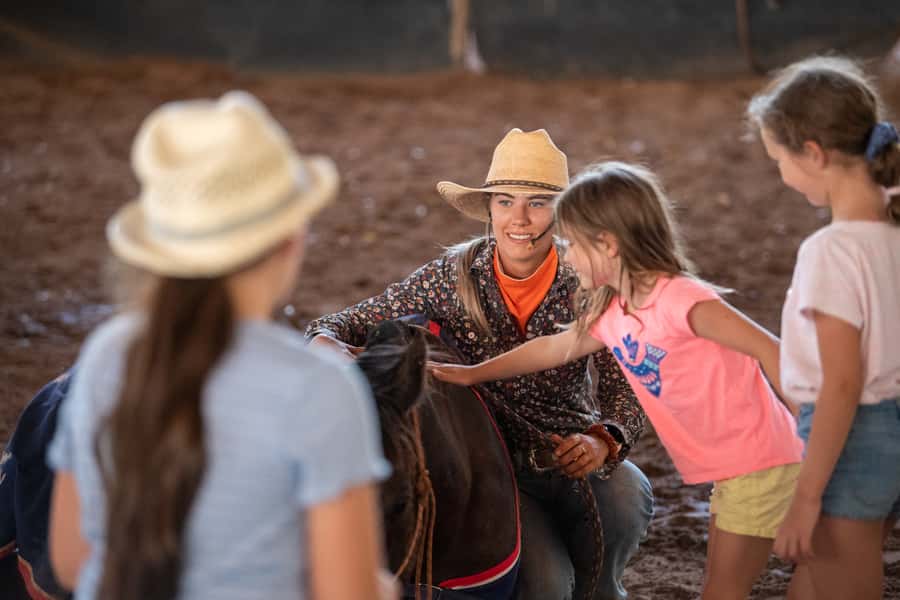 Katherine: Authentic Outback Show and Live Music - The arena presentation and its shaded seating