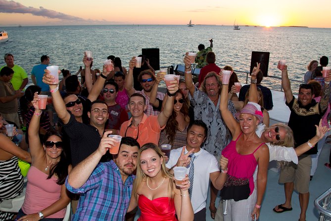 Key West Sunset Cruise: Dinner, Live Music & Drinks Included - Music, dancing, and the mood onboard