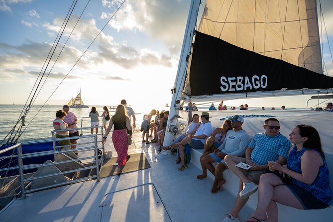 Key West Sunset Sail with Open Bar, Live Music and Hors D'oeuvres - From Elizabeth Street to the open water