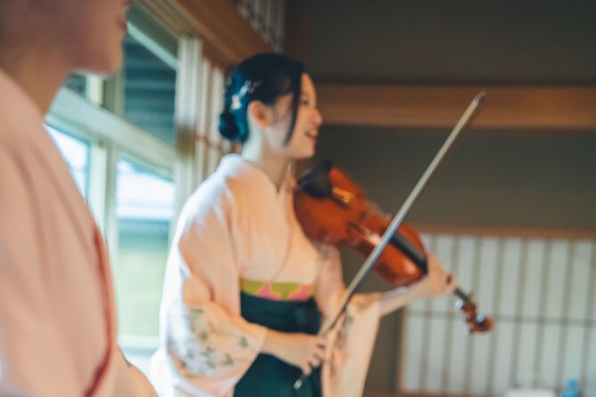 Kyoto: Matcha & Traditional Japanese Music Immersive Experience - A Kyoto concert with an unexpected musical pairing