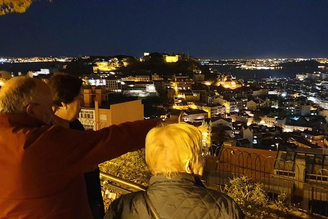 Lisbon By Night with Dinner and Fado Show Included - Lisbon at night, seen from Senhora do Monte