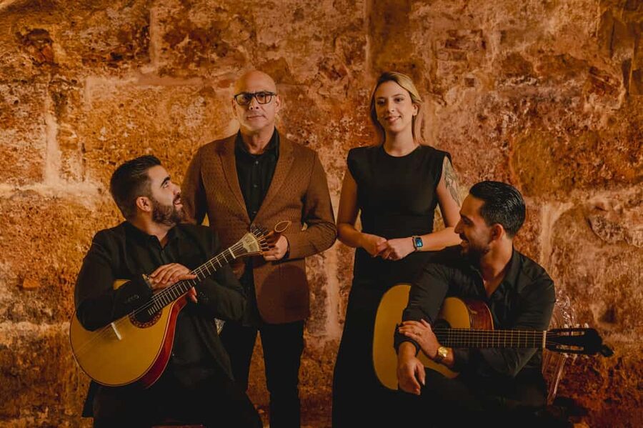 Lisbon: Fado Show and Wine inside Medieval Walls - Finding the blue doors and getting settled