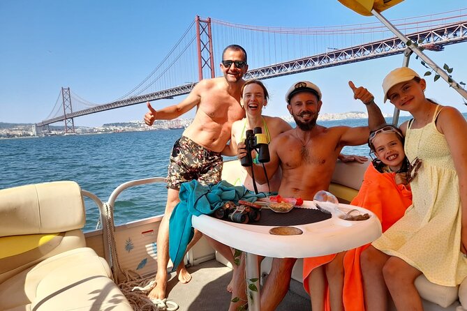 Lisbon Sunset Experience: Cruise, Wine and Live Music by the Capt - Belém Tower from the river