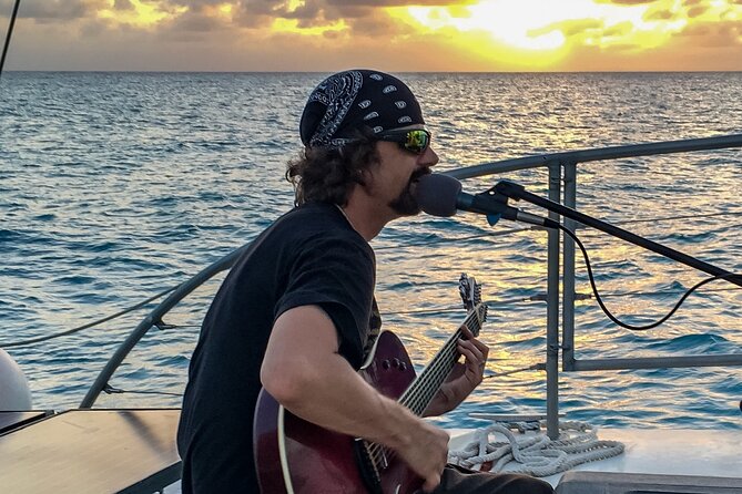 Live Music Sunset Sail - Frederiksted waterfront from the sea
