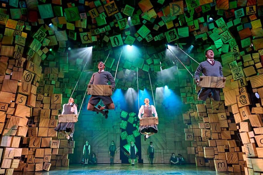 London's West End: Ticket to Matilda The Musical - The opening: meeting Matilda and her unusual world