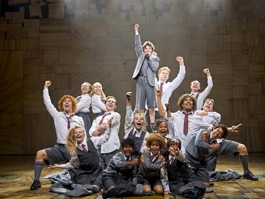 London's West End: Ticket to Matilda The Musical - School, authority, and the big musical numbers