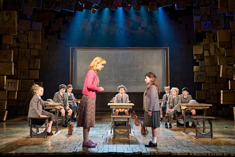 London's West End: Ticket to Matilda The Musical - The interval and the 2-hour-35-minute schedule