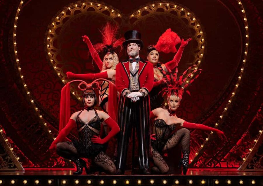 London's West End: Ticket to Moulin Rouge! The Musical - More than 70 songs in one pop-heavy score