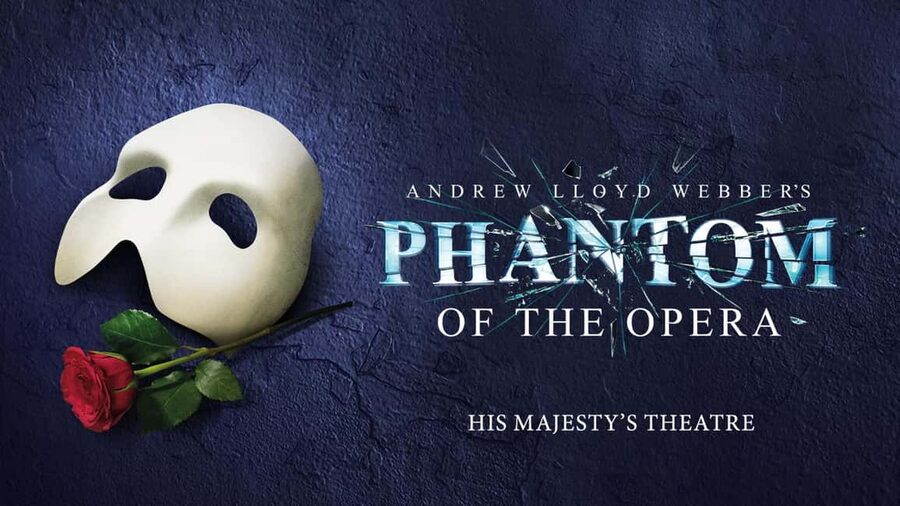 London's West End: Ticket to The Phantom of the Opera - Arriving at His Majesty’s Theatre on Haymarket