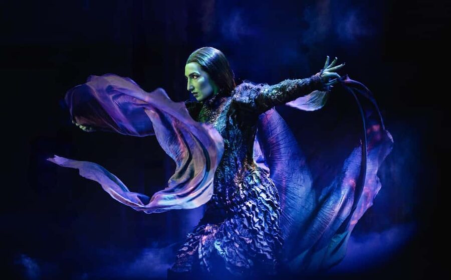 London's West End: Ticket to Wicked the Musical - The Oz story starts with Elphaba and Glinda